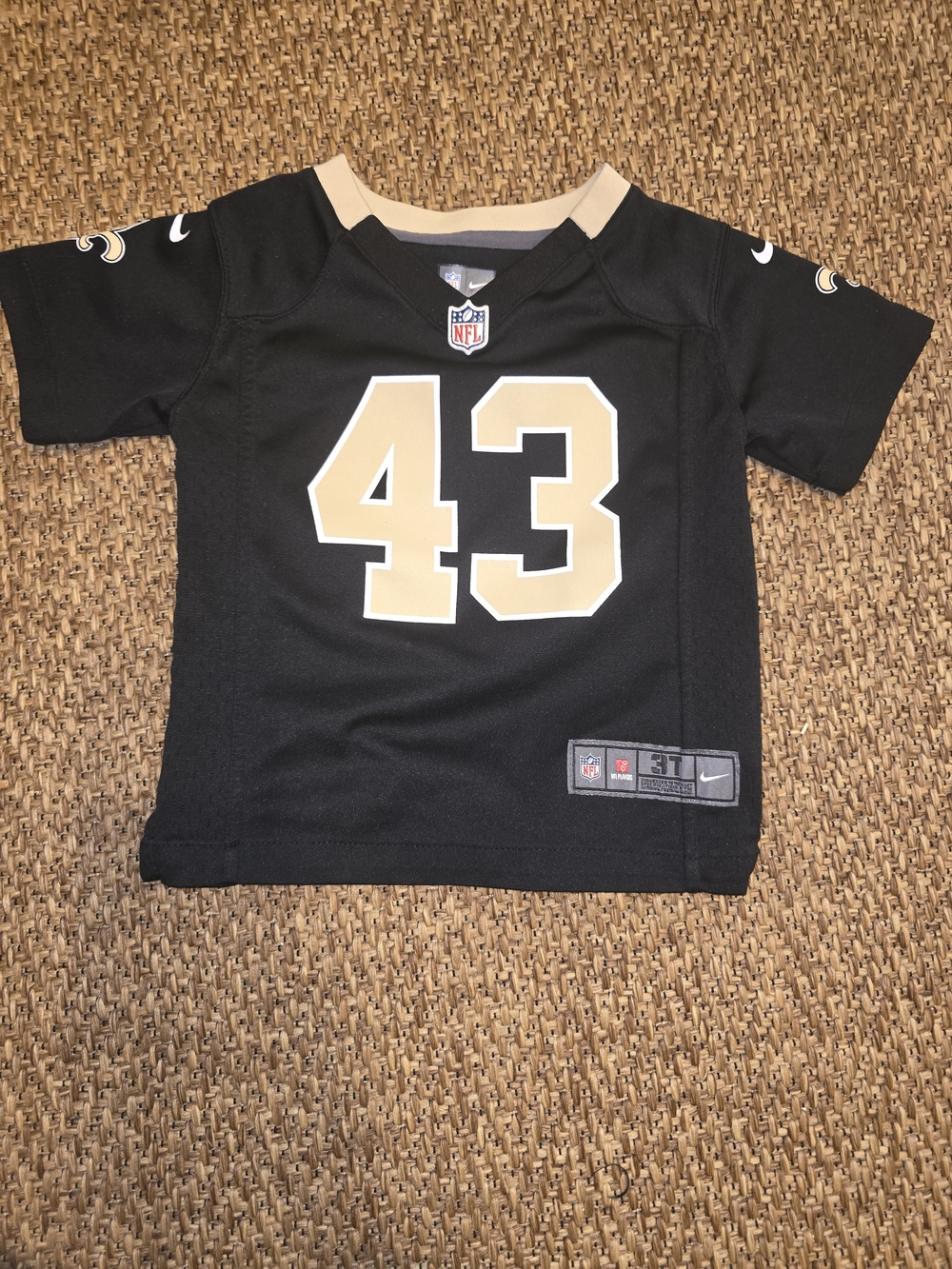 NFL Saints Sproles Black and Gold #43 Jersey